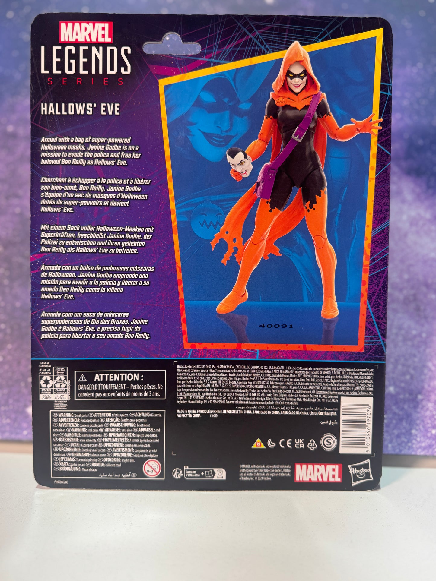 Marvel Legends Series Spider man: Hallows' Eve Action Figure