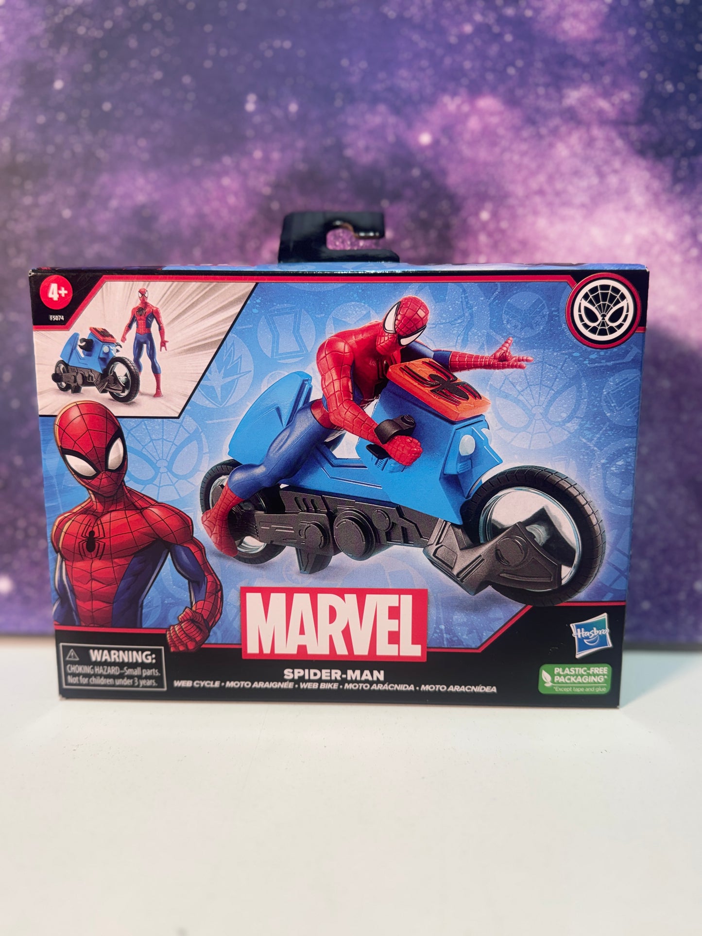 Marvel Spiderman Web Cycle (Includes Spiderman Figure)