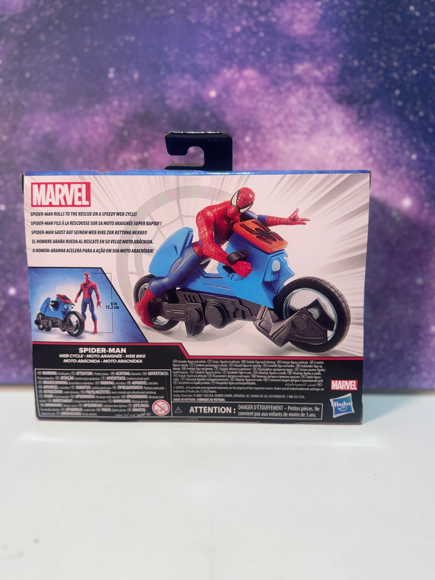 Marvel Spiderman Web Cycle (Includes Spiderman Figure)