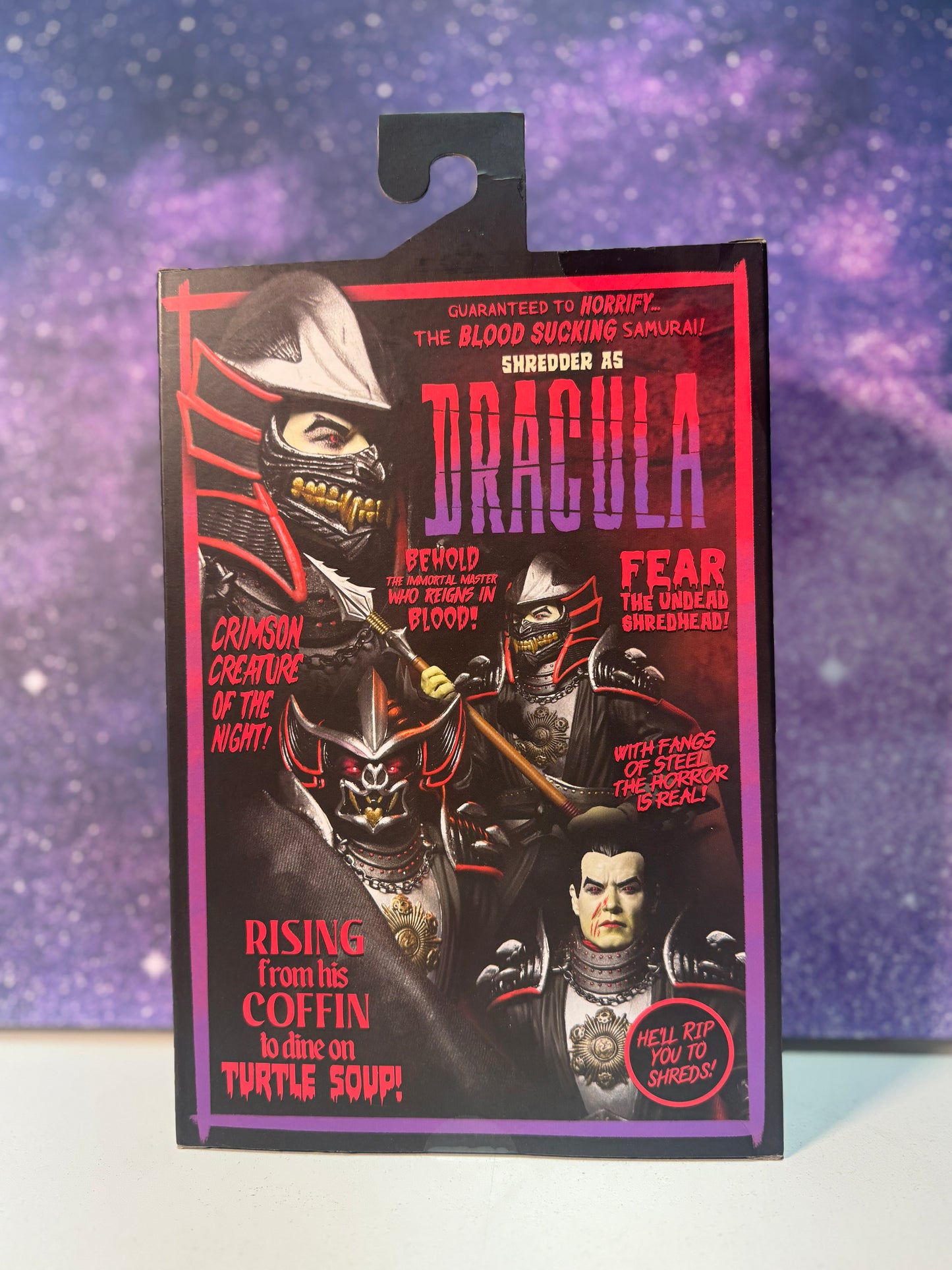 Teenage Mutant Ninja Turtles X Universal Monsters Shredder As Dracula Ultimate Action Figure