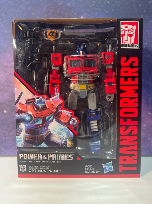 Transformer Power Of Primes Optimus Prime Action Figure