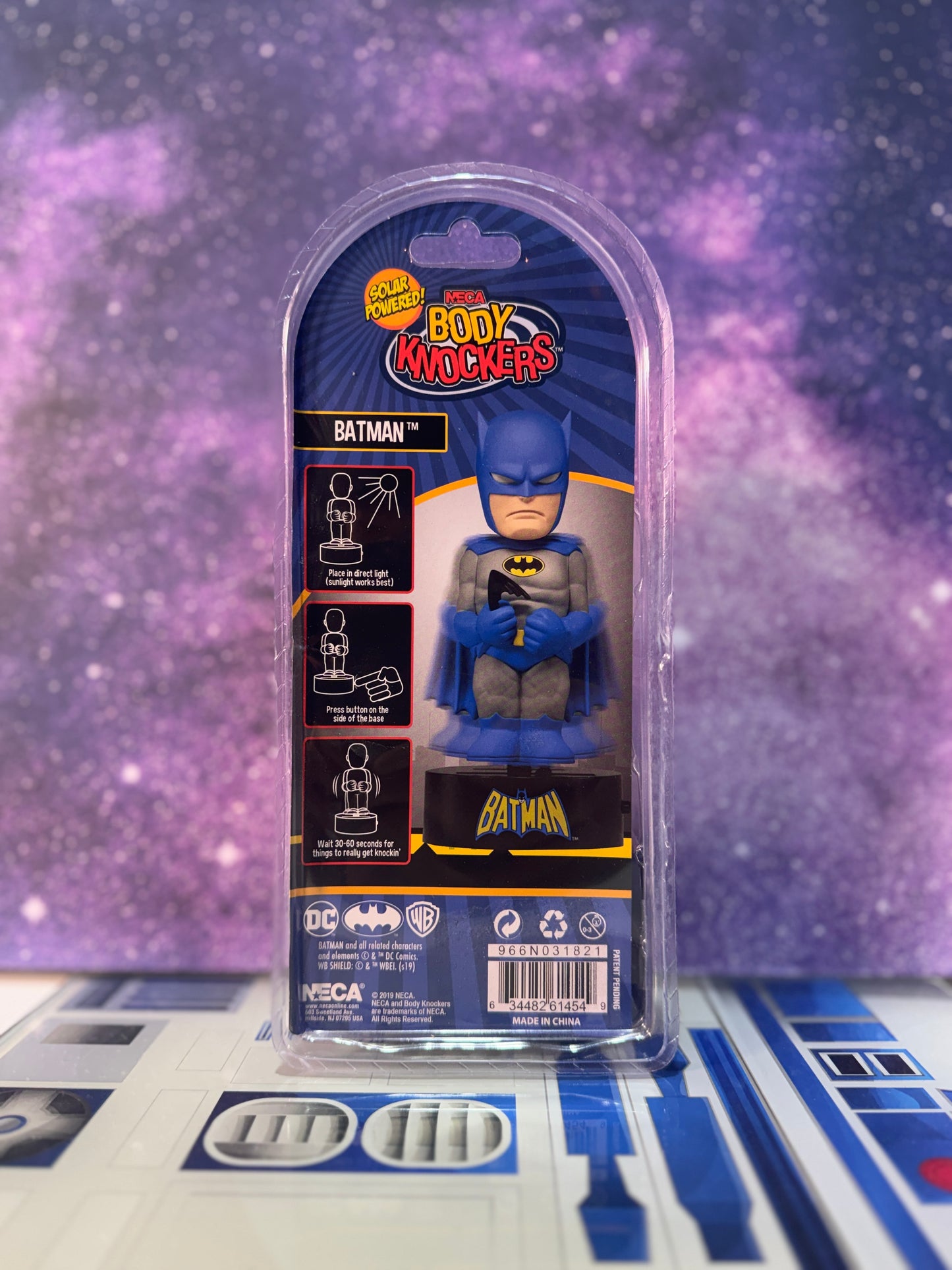 Solar Powered Batman Body Knocker Blue Batman