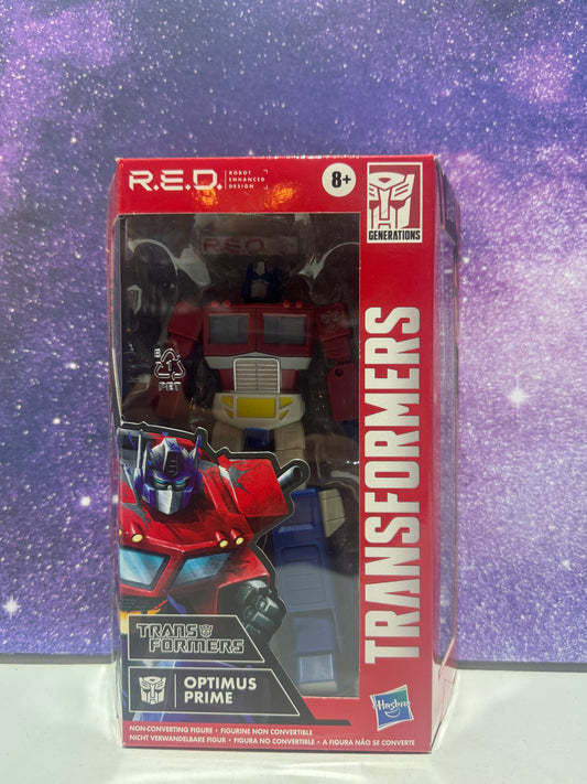 Transformers R.E.D Optimus Prime Action Prime Figure