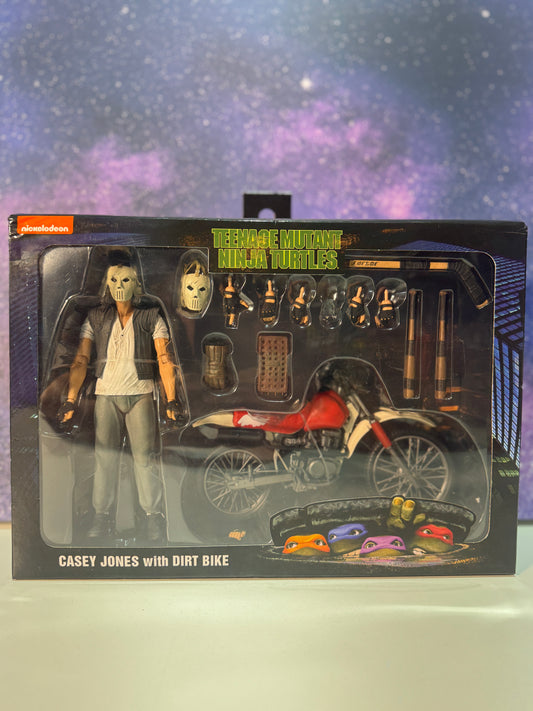 Teenage Mutant Ninja Turtles: Casey Jones Action Figure With Dirt Bike
