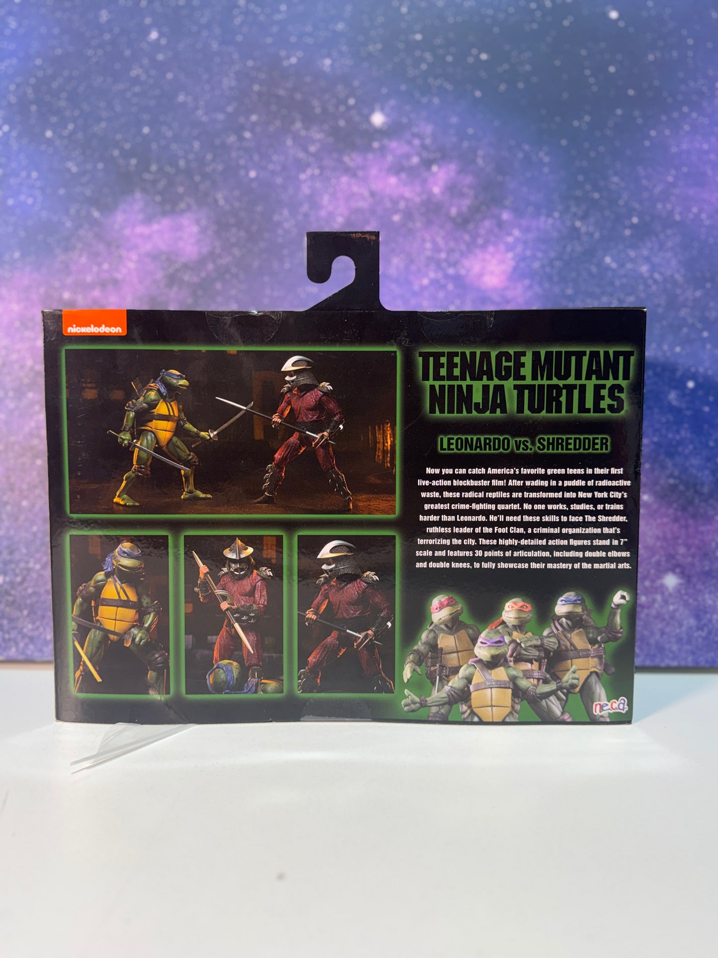 Teenage Mutant Ninja Turtles: Leonardo VS Shredder Action Figures