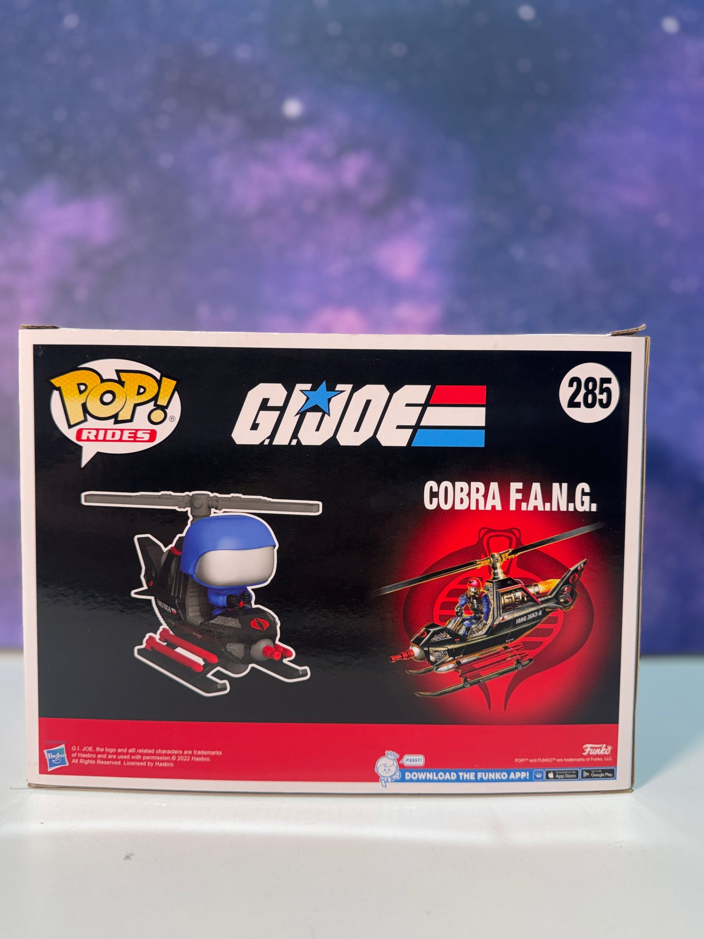 Funko Pop Rides G.I.J.O.E Cobra F.A.N.G