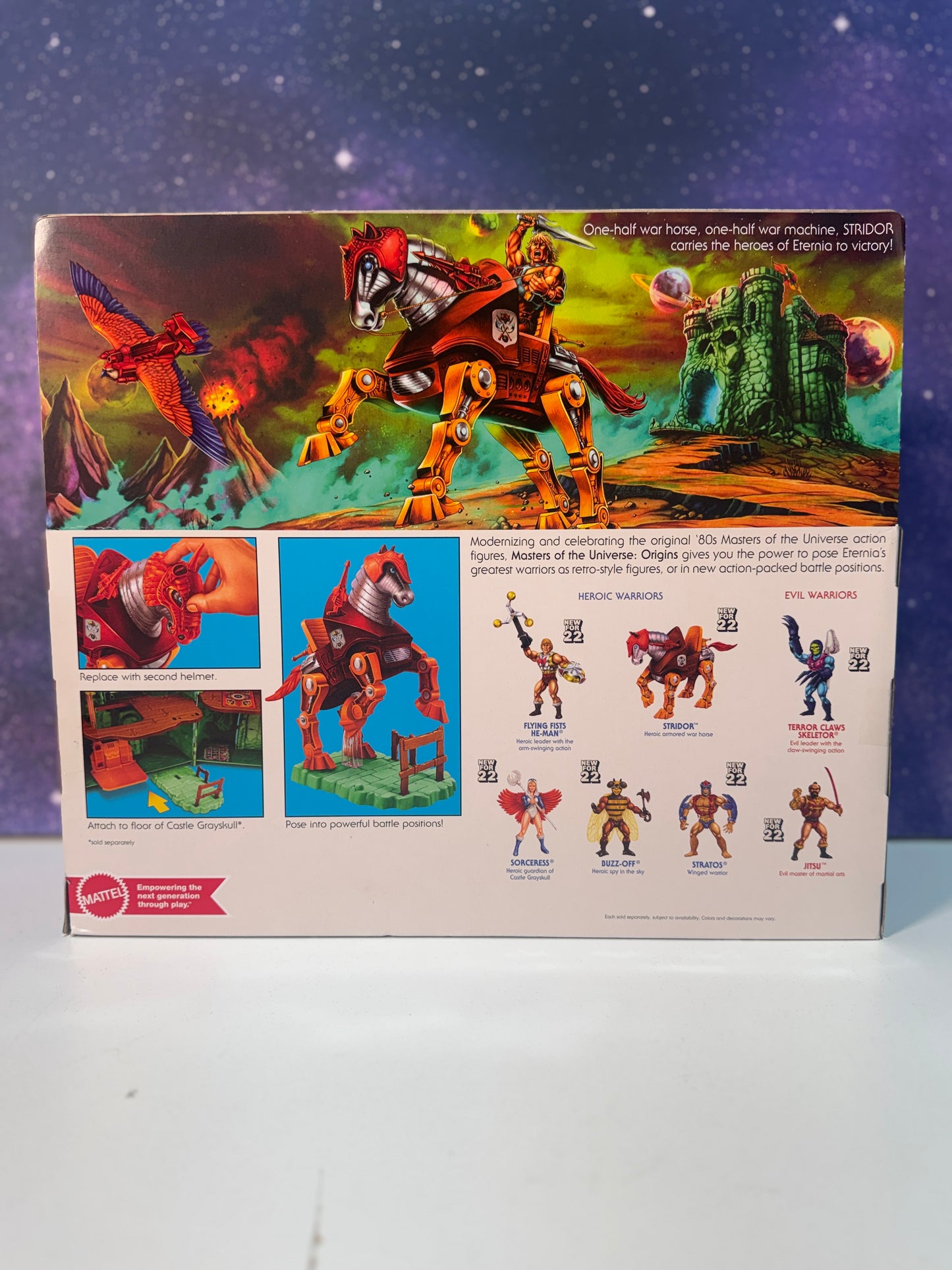 Masters Of The Universe Stridor Heroic Armored War Horse