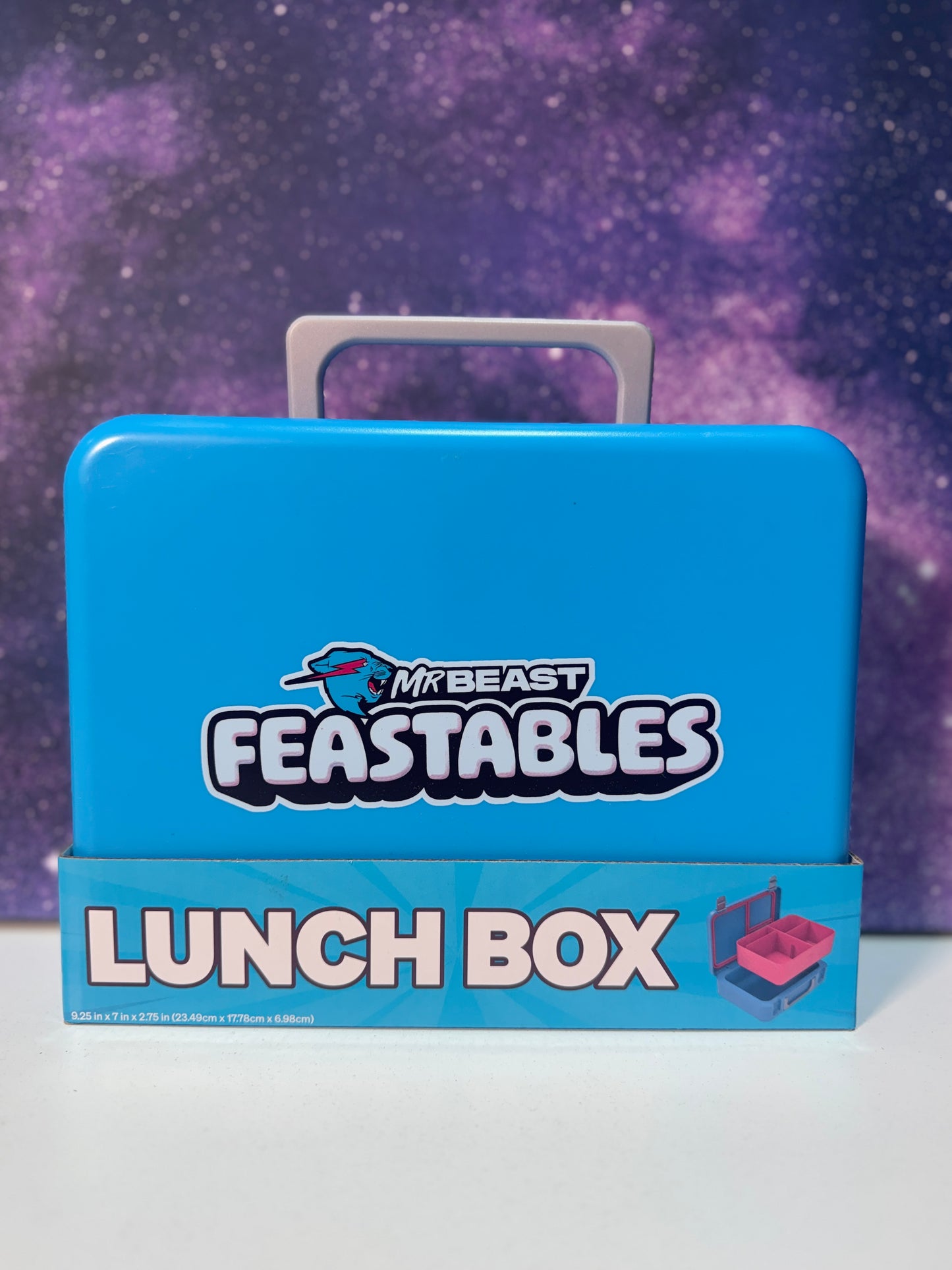 Limited Edition Mr Beast Feastables Lunch Box