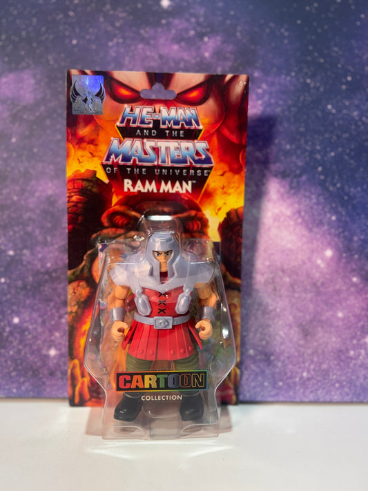 He-Man And The Masters Of the Universe Ram Man Action Figure (Cartoon Collection)
