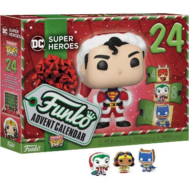 DC superheroes 24 day Funko advent calendar ￼
